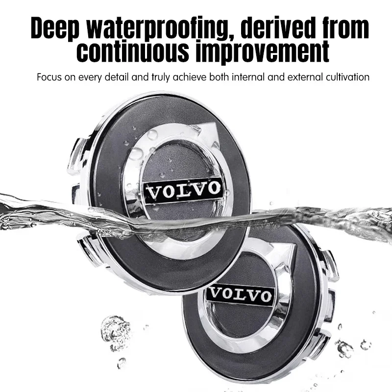 Ступица для автомобиля плавающая подсветка колпачки колес задняя крышка Volvo XC40