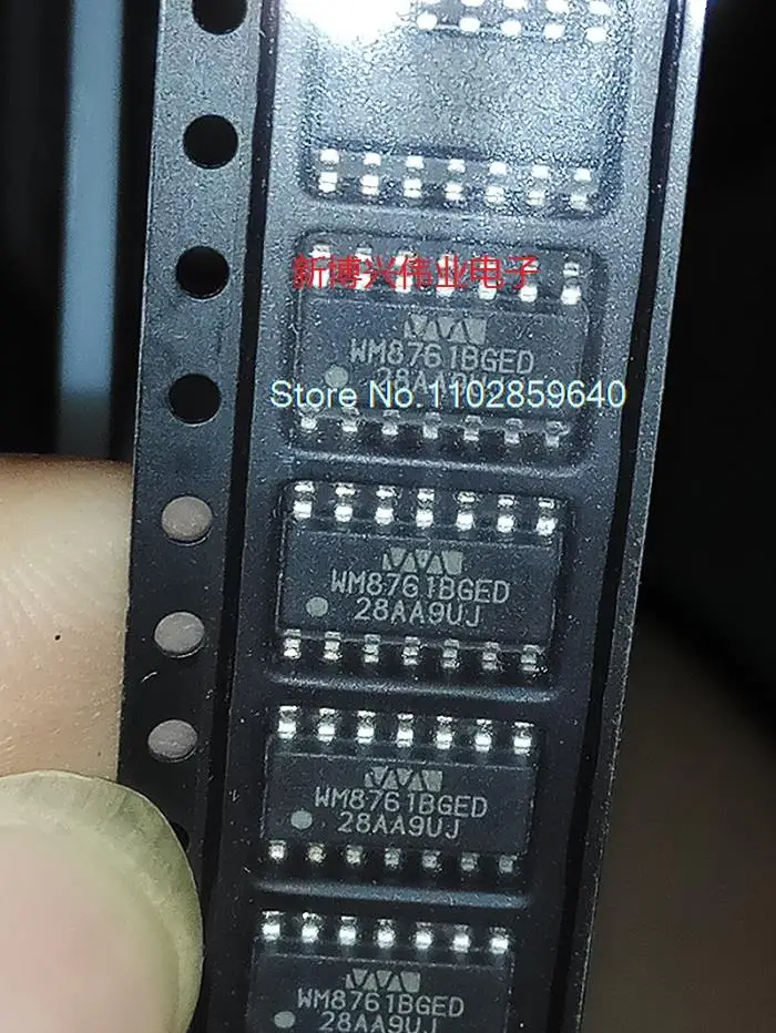 

10PCS/LOT WM8761BGED WM8761BGED/RV