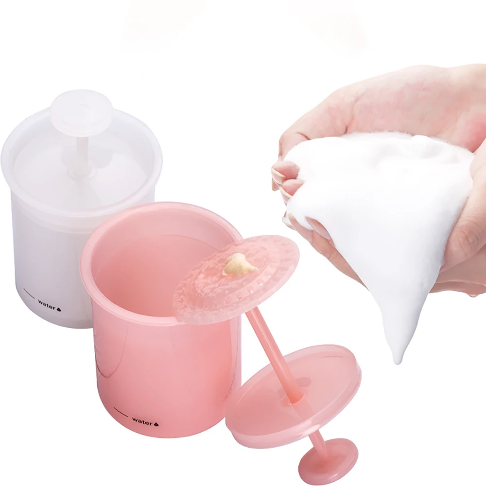 

Portable Mini Face Cleanser Foam Maker Shampoo Shower Gel Bubble Foam Maker Device Facial Cleansing Tool Skin Care Beauty Tools