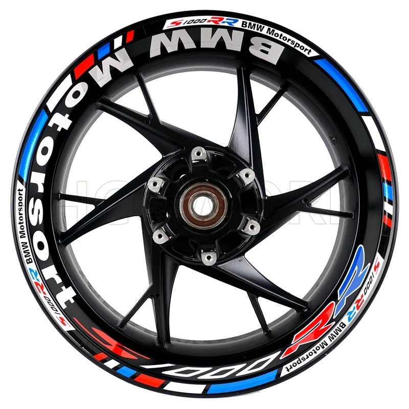 

Motorcycle Accessories Wheel Hub Wheel Rim Sticker Reflective Stickers for Bmw S1000rr S1000r