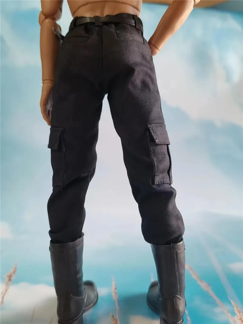

1/6 Scale male clothes fashion overalls pants fit 12'' action figure body model