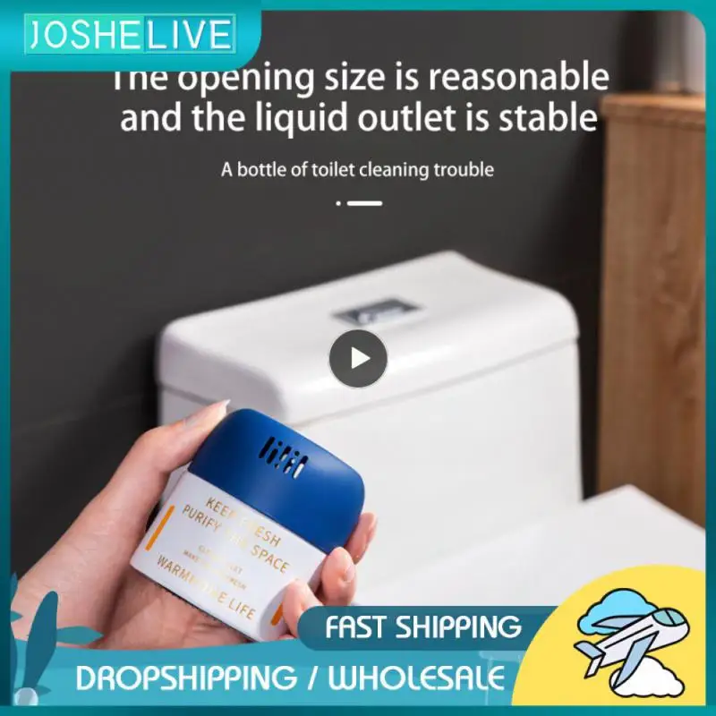 

Nordic Toilet Cleaner Water Tank Clean Toilet Spirit Toilet Blue Bubble Deodorant Deodorant Sterilization Toilet Treasure