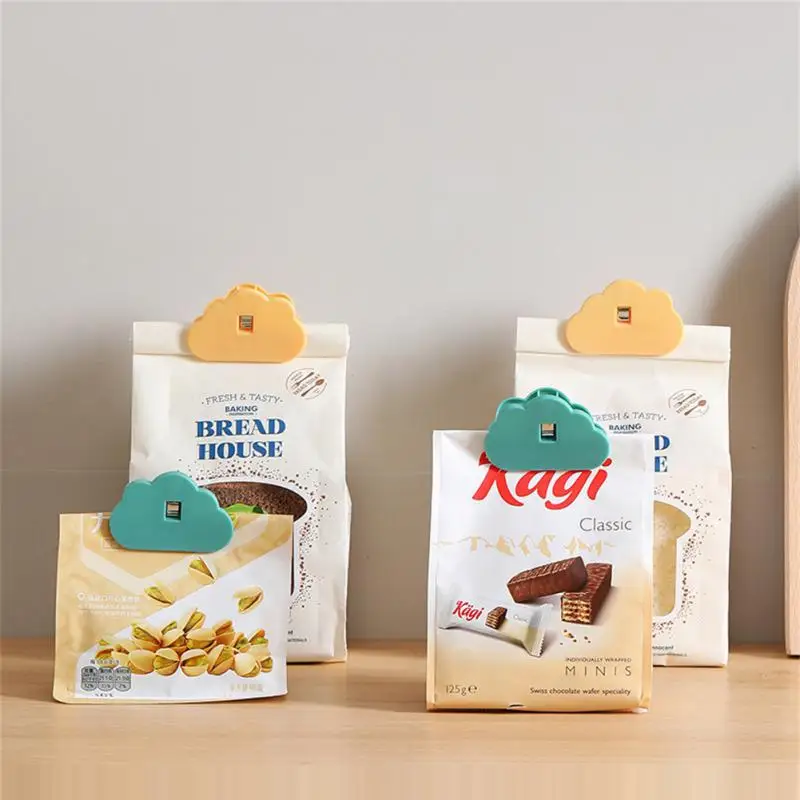 

1Pcs Household Food Seal Clip Portable Kitchen Storage Opening Sealer Folder Snack Seal Sealing Bag Clips Kitchen Supplies