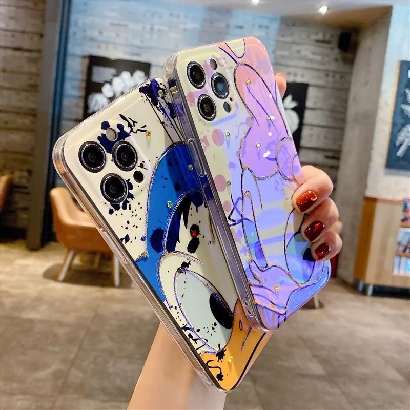 

Luxury Donald Daisy Duck Phone Case For IPhone 12 11 Max IPhone X XR 7 8 Plus Case Soft Shell