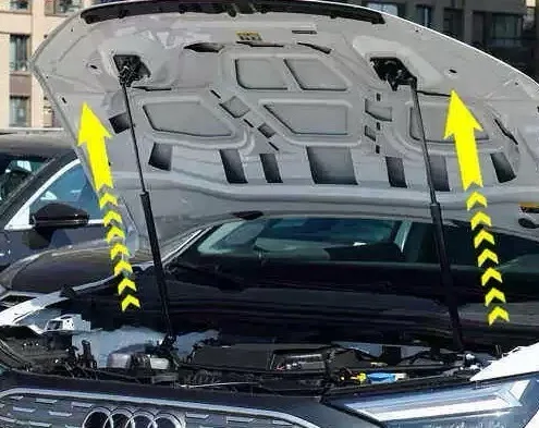 Фото Амортизаторы капота (газовые упоры) для Audi Q4 e-tron 2022-2026 №3