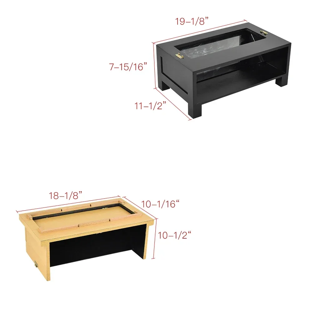 Трехсекционная иллюзия фокусы профессиональный фокусник Magie Box рука Magica