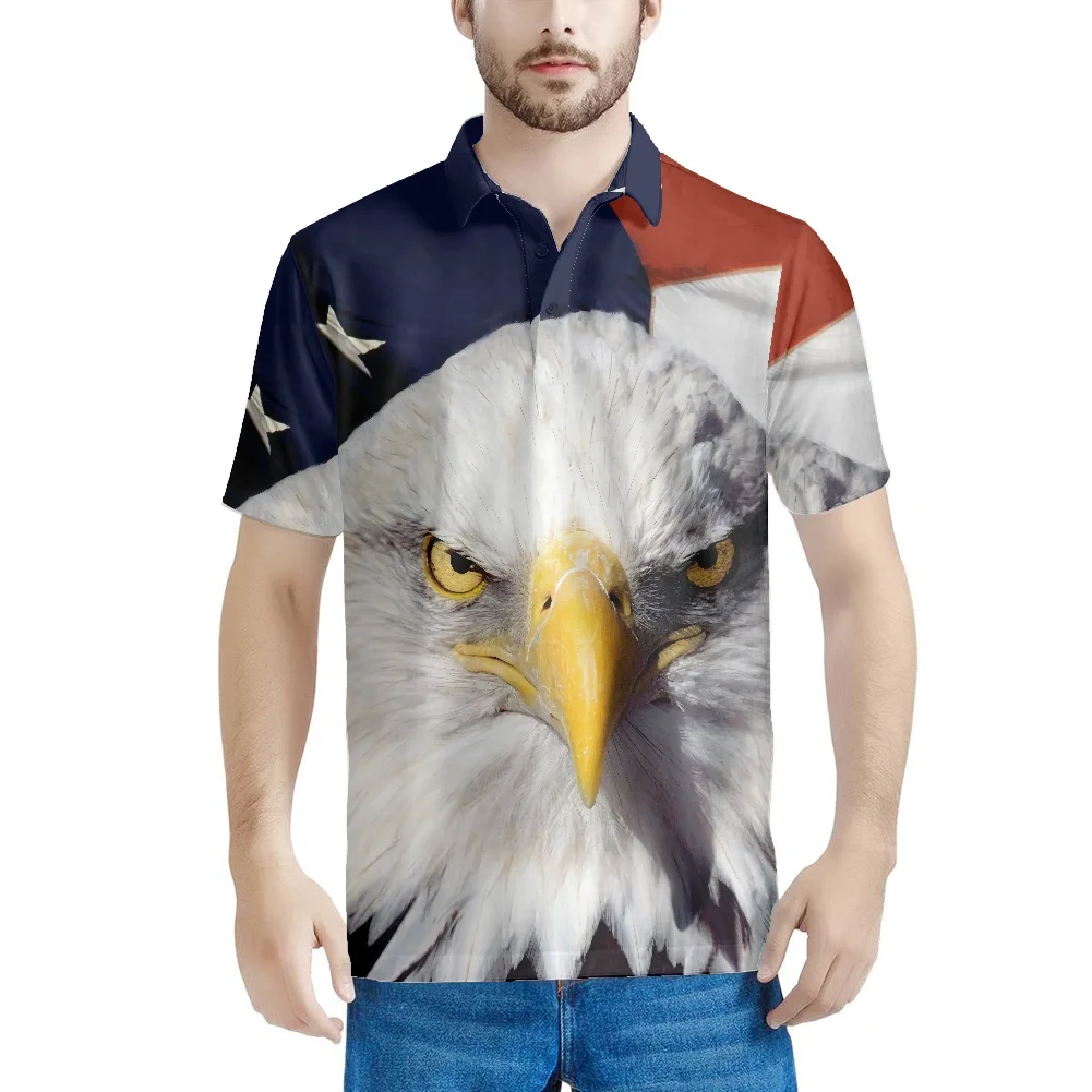 American Flag Statue Of Liberty Pattern Quickly Polo Shirt T-shirt High Quality Discount Price Camisetas Apparel Drop Shipping |