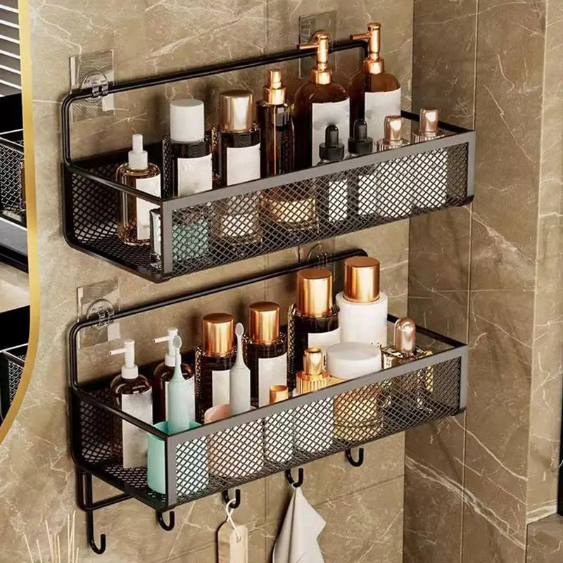 Настенные корзины для ванной комнаты сетчатые органайзеры настенные стены