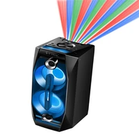 new 8 inch home theater surround sound system speaker with colorful light