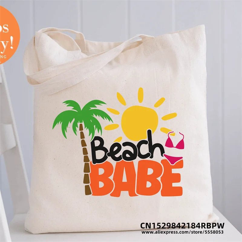 

Пляжная Детская сумка на плечо для кемпинга с изображением Ван Life, модная повседневная Летняя Сумка-тоут через плечо в стиле Харадзюку