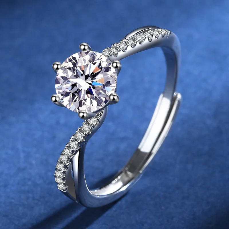 

Женское кольцо из серебра 2022 пробы, с перекрывающимися крапанами