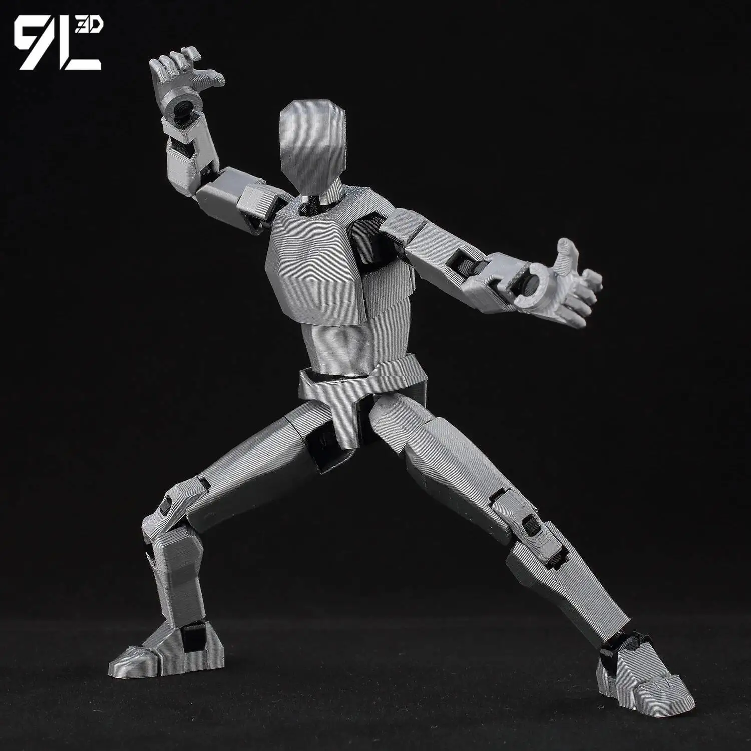 Фото 9L3D Многошарнирный подвижный T13 Lucky13 с принтом Мужская основа тела Poseable Пустая фигурка Манекен Манекен13 Фигурки Игрушки №5