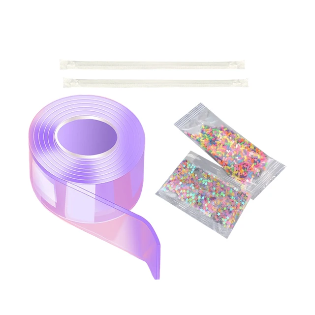 Декоративный скотч. Нано скотч набор для творчества. Двухсторонняя клеящаяся нано лента. Nano traceless double sided reusable adhesive tape. Нано скотч набор для творчества.