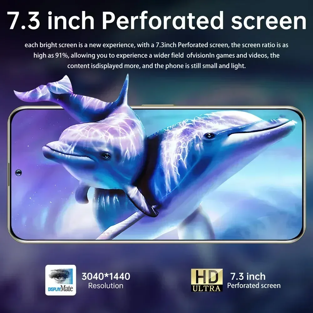 Глобальная версия сотового телефона S24 Ultra смартфон 16G + 1 ТБ 7800 мАч 4G/5G мобильные