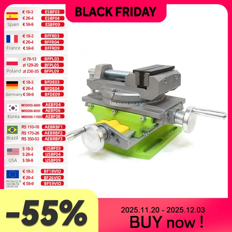 

ALLSOME Прецизионные тиски для фрезерного сверления