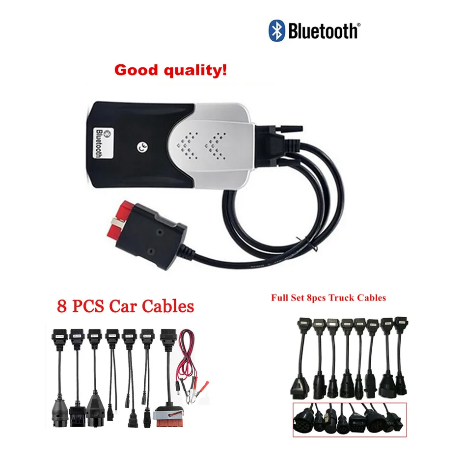 

Obdii obd2 сканер VD tcs pro с bluetooth 2020,23 с генератором ключей для TNESF delicht ORPDC диагностический инструмент + 16 шт. кабелей для автомобиля/грузовика