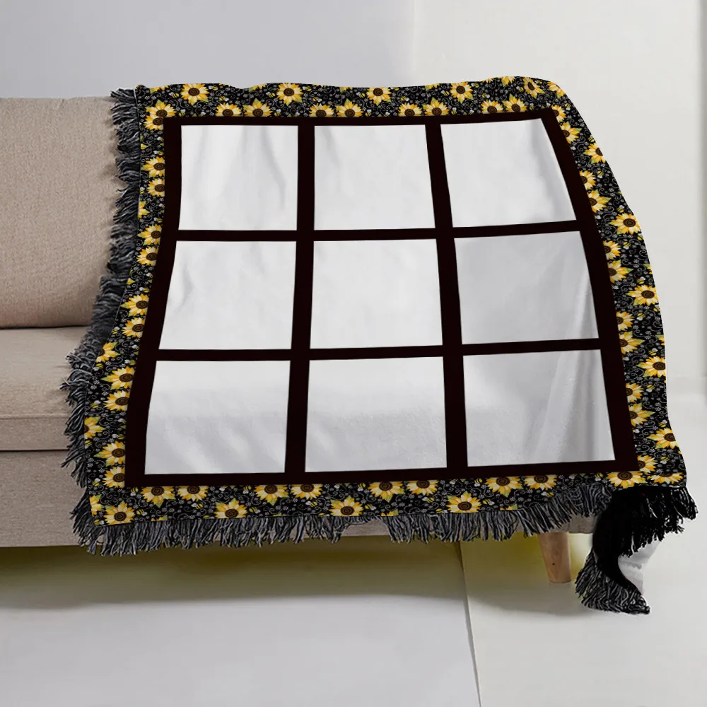 

Custom Tassels Throw Blanket Kids Boys 9-20 Photos Personalized Fleece Blanket for Couch Sofa Bedroom Living Room