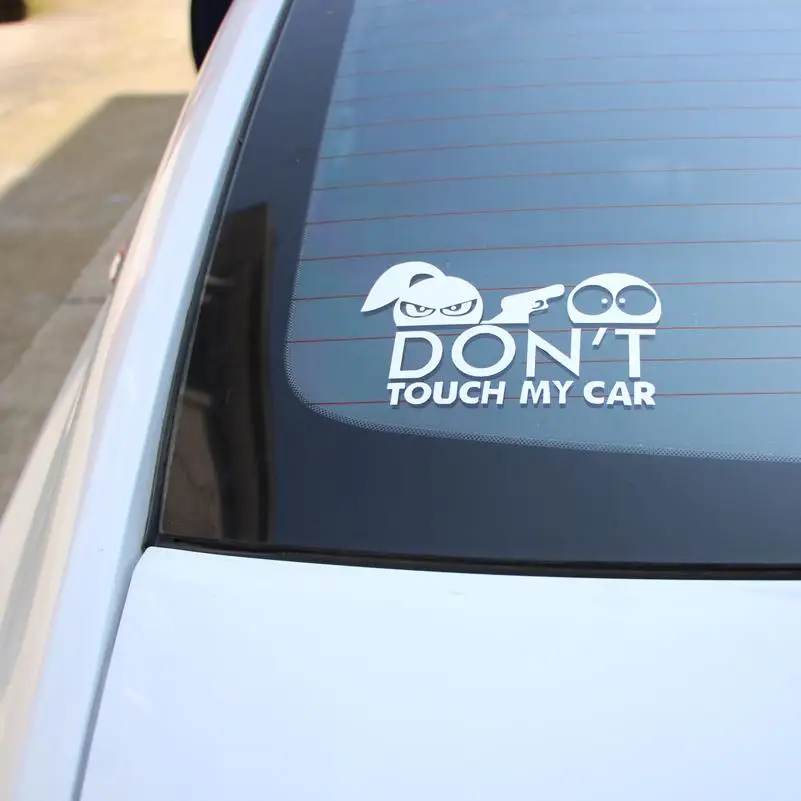 

Car Styling Funny Car Sticker For Warning Do Not Touch My Car