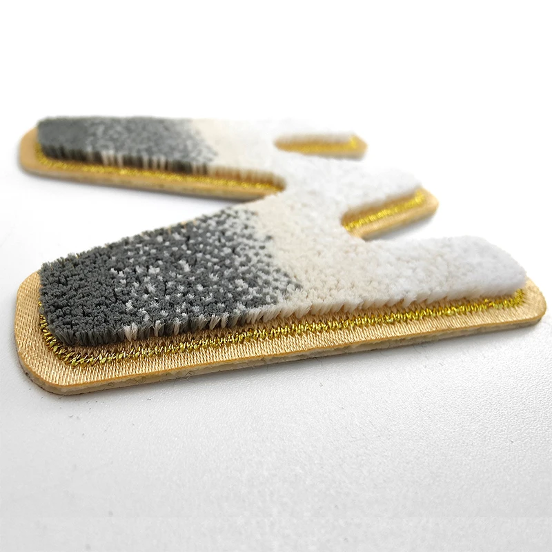 10PCS A-Z English Letters Patches For Clothing Bag Glitter Letter Patches Alphabet Letters 3D Colorful  Letter Patches Sticker