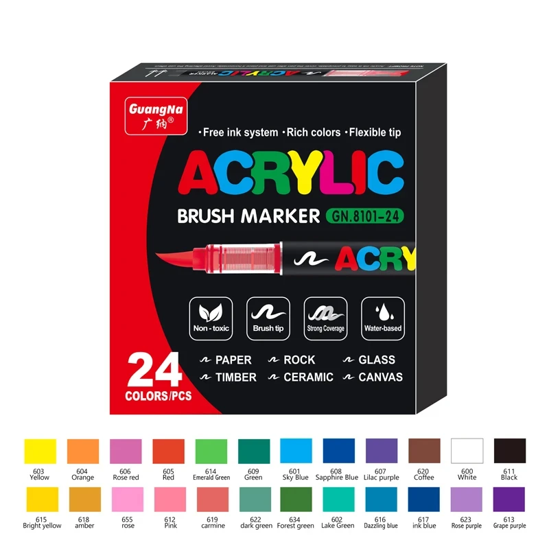 

Набор акриловых красок 36 цветов