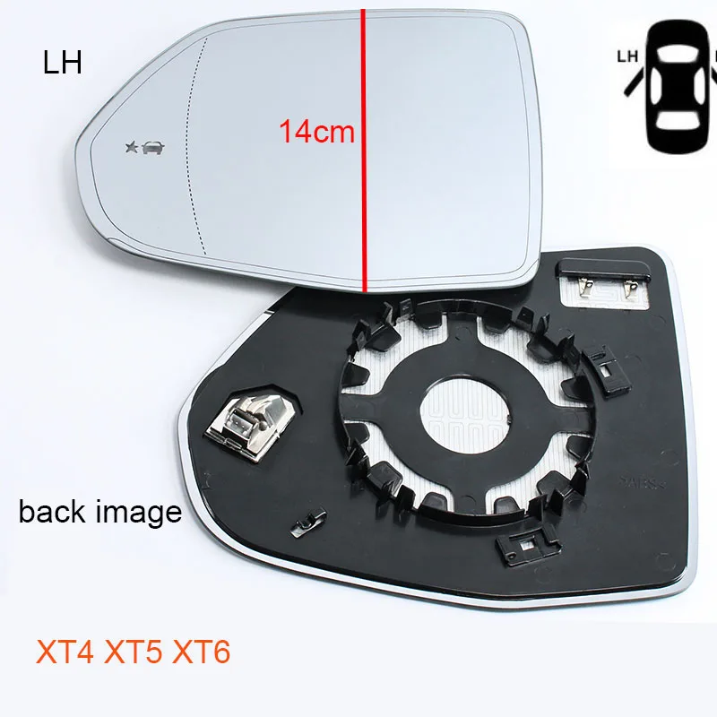 

Аксессуары для автомобиля Cadillac ATS ATS-L XTS XT4 XT5 XT6, стеклянные линзы для зеркала заднего вида