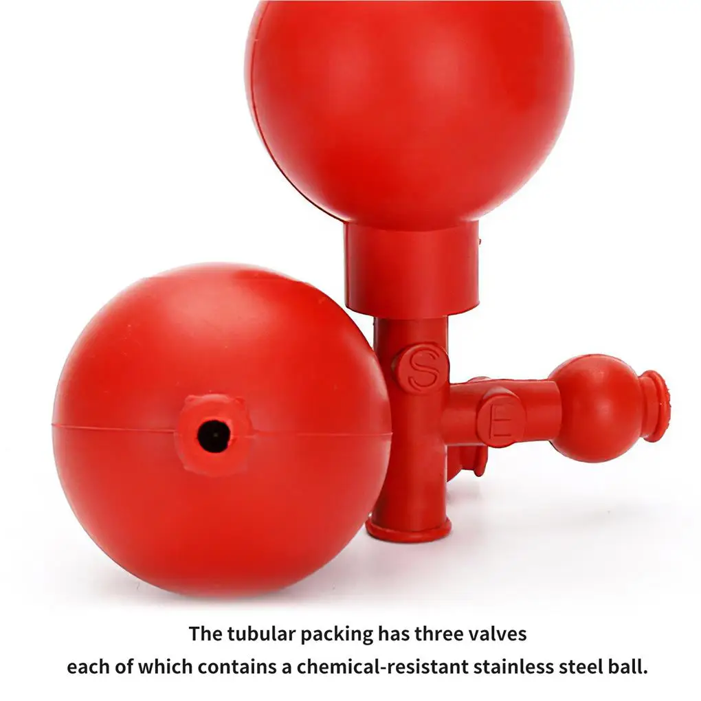 

Наполнитель для резиновой пипетки, портативный трехуровневый наполнитель для труб, для профессиональной химической лаборатории