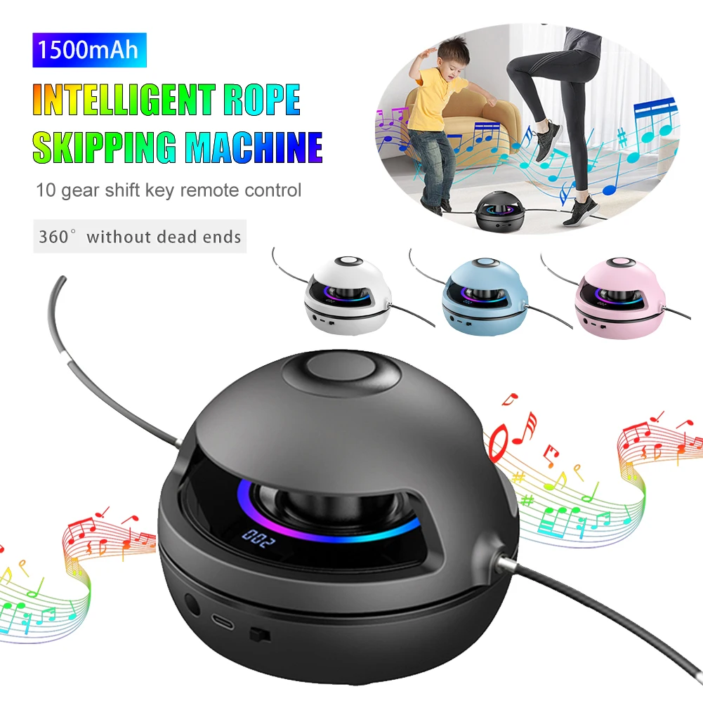 

Smart Automatic Electric Skipping Machine Multi-person Fitness Intelligent Rope Electronic Adjuster Counting Jump Rope Machine