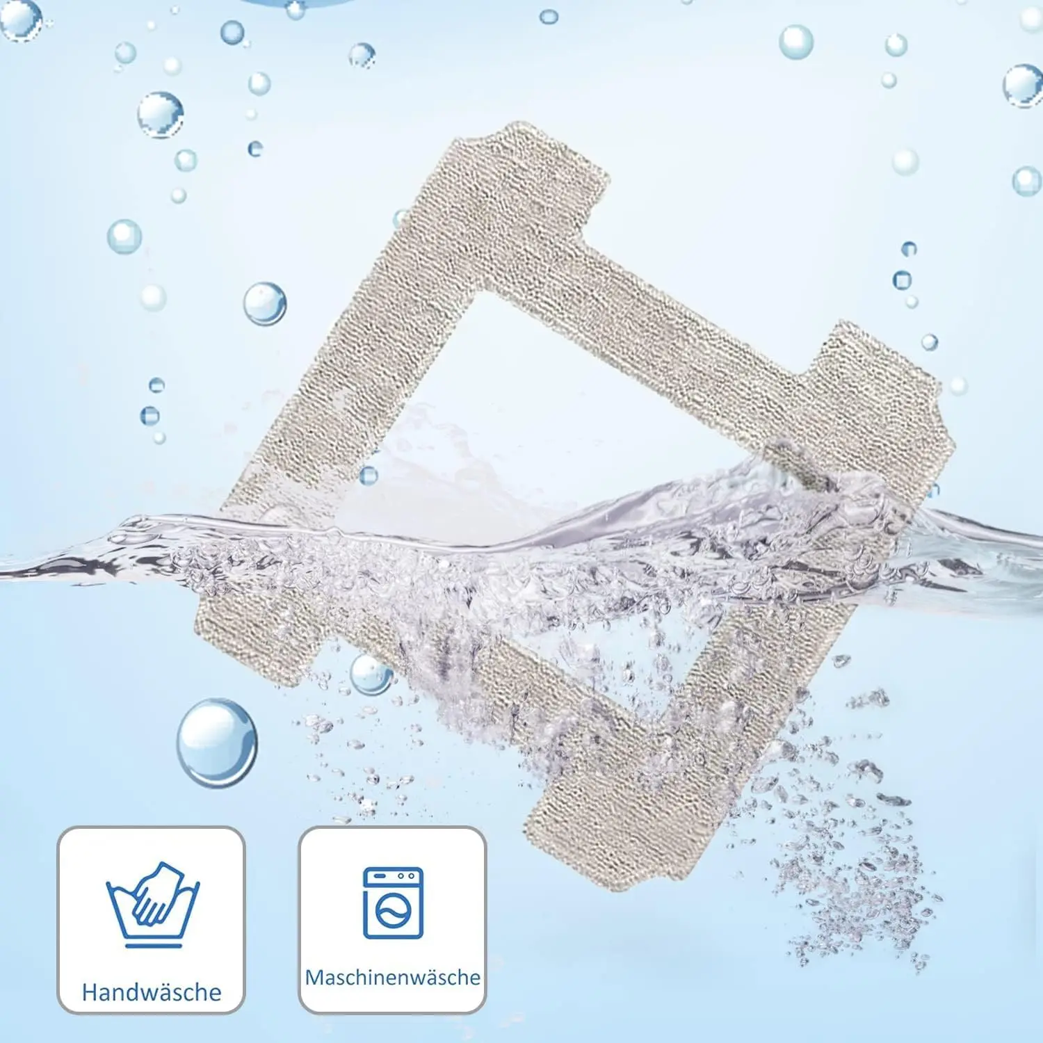 Насадка для швабры совместимая с Ecovacs WINBOT W1 PRO моющаяся Швабра мытья окон сменные