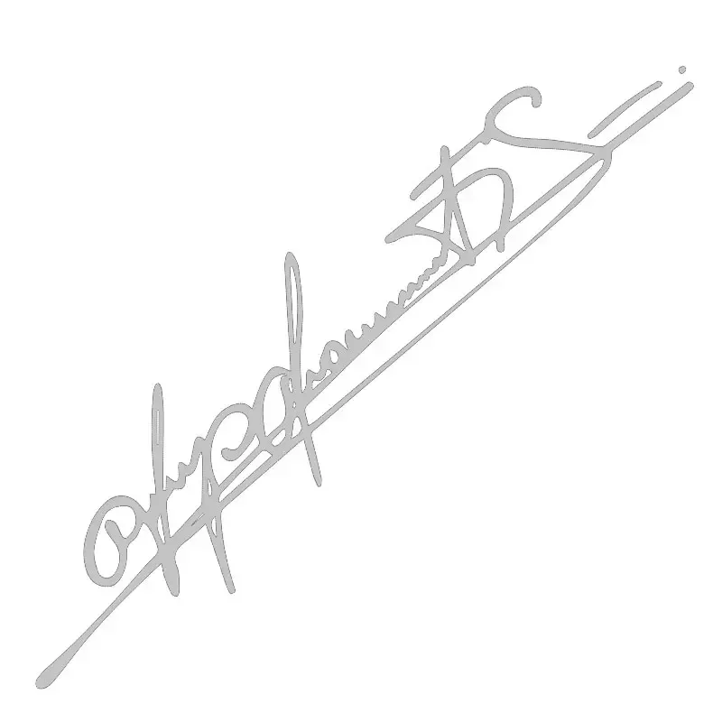 

Лампа для арт-подписи, брови, вырезанные автозапчасти, декоративные виниловые наклейки, 30 см