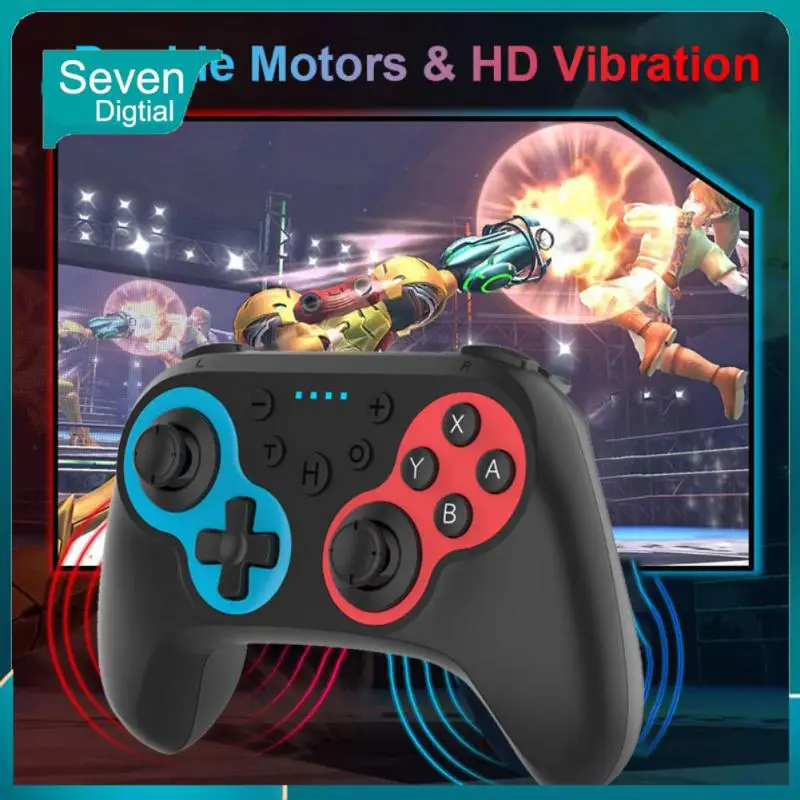 

For Switch/lite/oled For Switch Gamepad Mini Six-axis Game Controller Wake-up Dual Vibration Function Wireless Gamepad