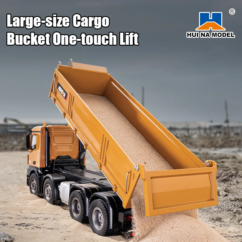 HUINA 1536 модель с дистанционным управлением 1/14 2 4G 8-колесный сверхмощный инженерный