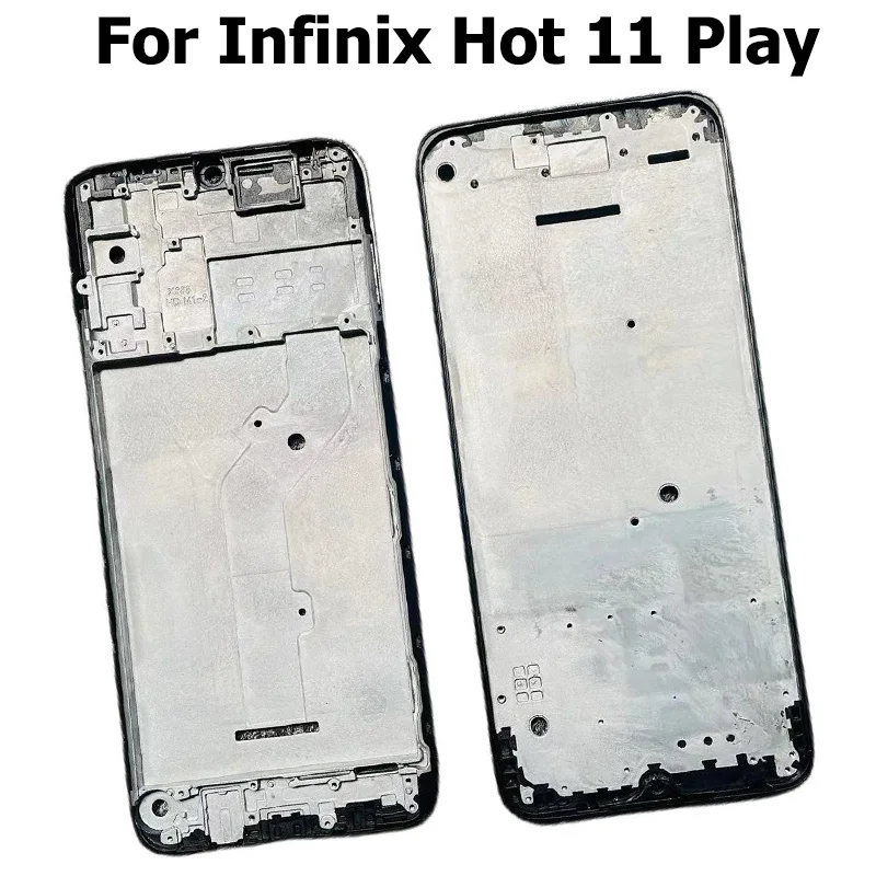 Фото 6,82 дюйма для Infinix Hot 11 Play средняя Рамка передняя рамка Корпус чехол средняя рамка запасные части №1