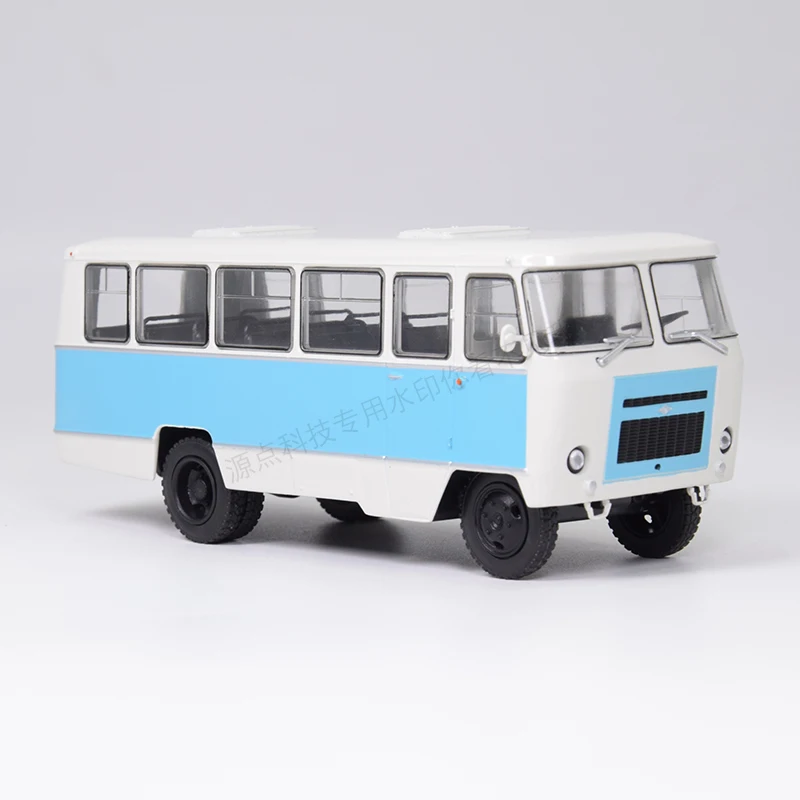 

Diecast 1:43 Scale Russian Soviet Children's School Bus Classic KUBAN-G1A1 Passenger Car Model Bus MDSB003 Alloy Toy Gift