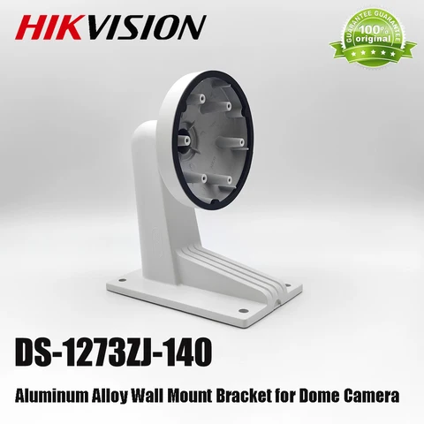 Оригинальный Hikvision DS-1273ZJ-140, Белый настенный кронштейн из алюминиевого сплава для камеры Hikvision