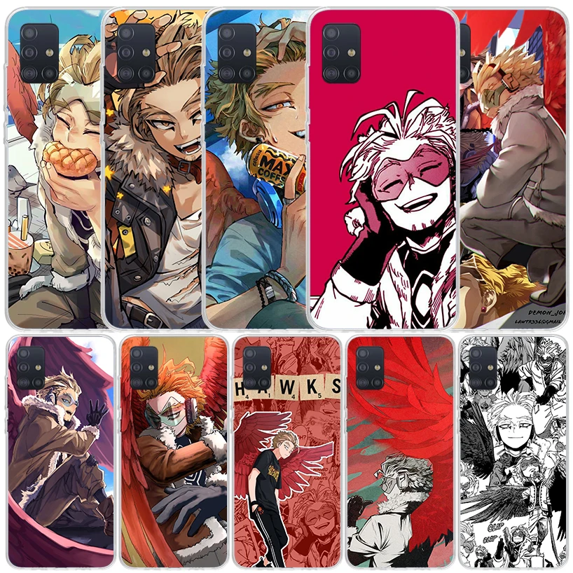 Чехол My Hero Hawks для телефона Samsung Galaxy A51 A50S A41 A40 A31 A30S A21S A20S A20E A11 A10S A71 A70 A6 A7 A8 A9 Plus