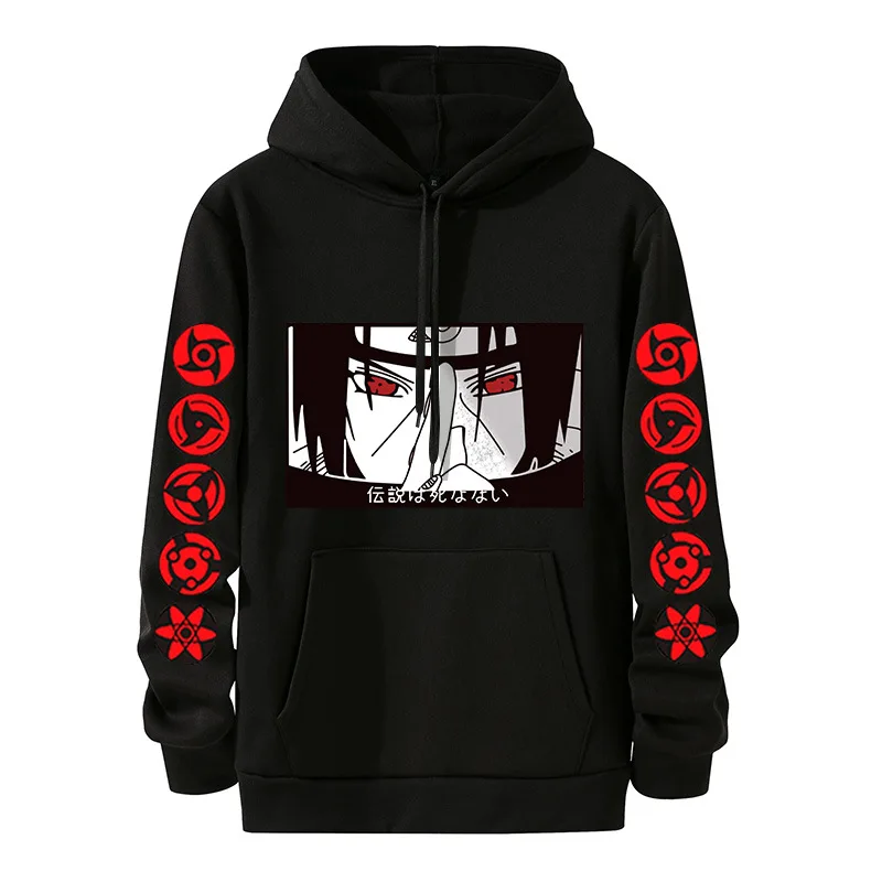 

Naruto Sweatshirt COS Akatsuki Uchiha Itachi Sweatshirt Herren Damen Japanisches Anime Sweatshirt Hoodies Women Women Fashion