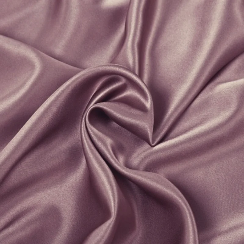 

19/22/25 Momme Silk Texture Fabric Silky Natural 100% Mulberry Silk Wide High-End Bedding Crepe Satin Summer Light