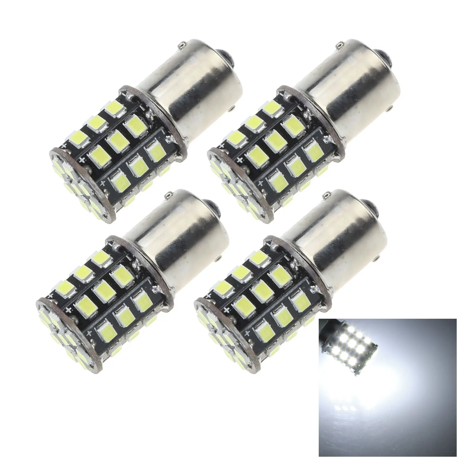 4 шт. белый автомобильный прицеп