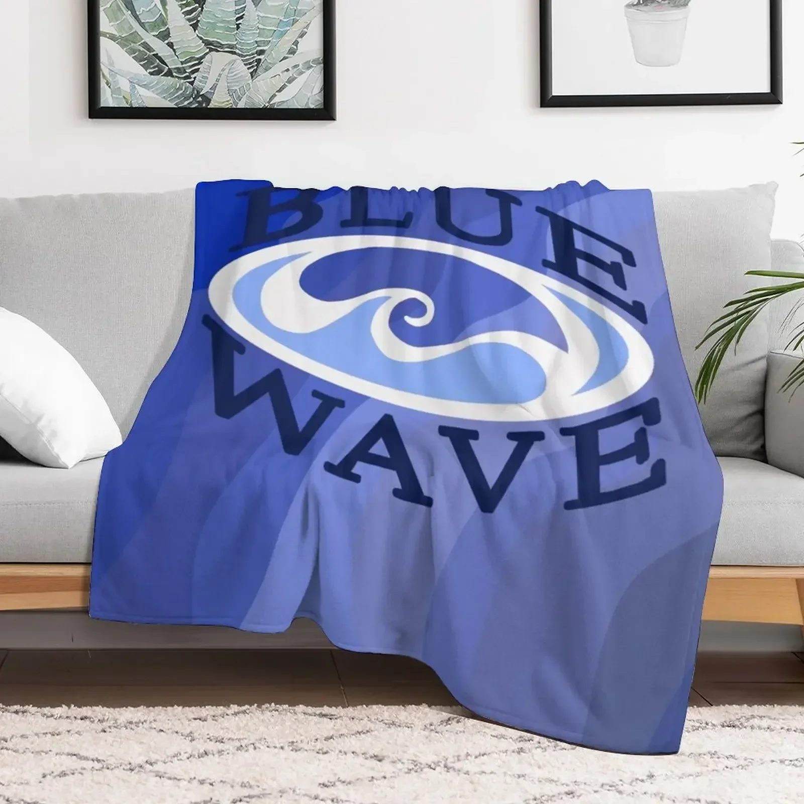 Одеяло для плавания и дайвинга Geneseo синее волнистое одеяло диванные покрывала