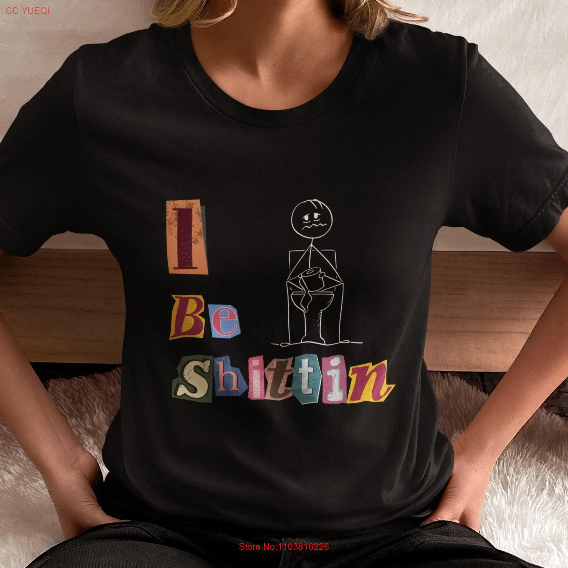 IBS Funny T Shirt I Be Shittin Chronic Illness Spoonie For Her Him Trendy Tummy Ache Survivor long or short sleeves