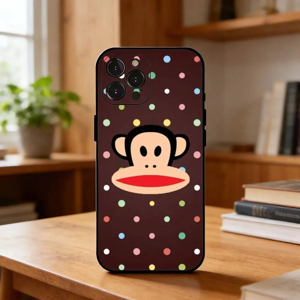 Фото Модный чехол CUTE T-pauls-frank-s для iPhone 17, 16, 15, 14, 13, 12 Plus, Pro Max, XS, 5G, мягкий силиконовый, черный №5