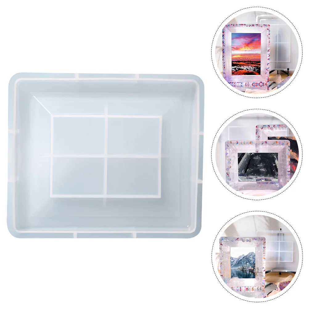 

Frame Molds Silicone Photo Picture Resin Diy Making Crafts Epoxy Prime Display Frames Molding Moulds Creative Mould Supplies