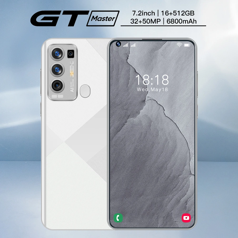 Смартфон глобальная версия GT Master Edition 8 ГБ 256 ГБ/12 Гб 120 Гц AMOLED разблокированный