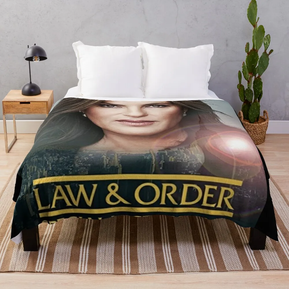 

Law & Order SVU Throw Blanket Oversized Throw Blanket
