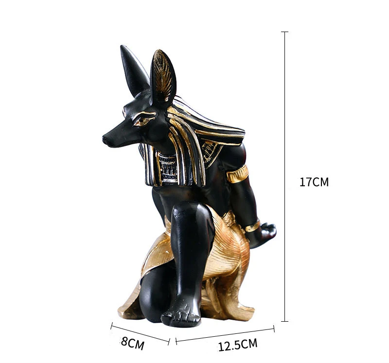 

Статуя из канифоли Анубис