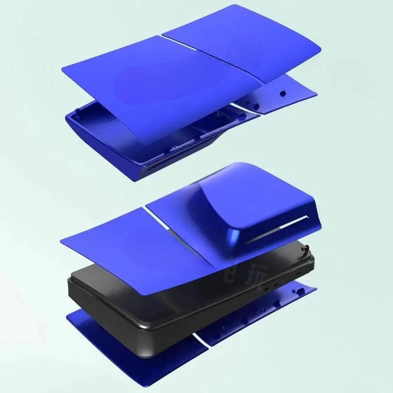 Фото Сменный корпус для PS5 Slim, защитный чехол для игровой консоли, сменная панель, жесткий защитный корпус, аксессуары для консоли с оптическим приводом №5
