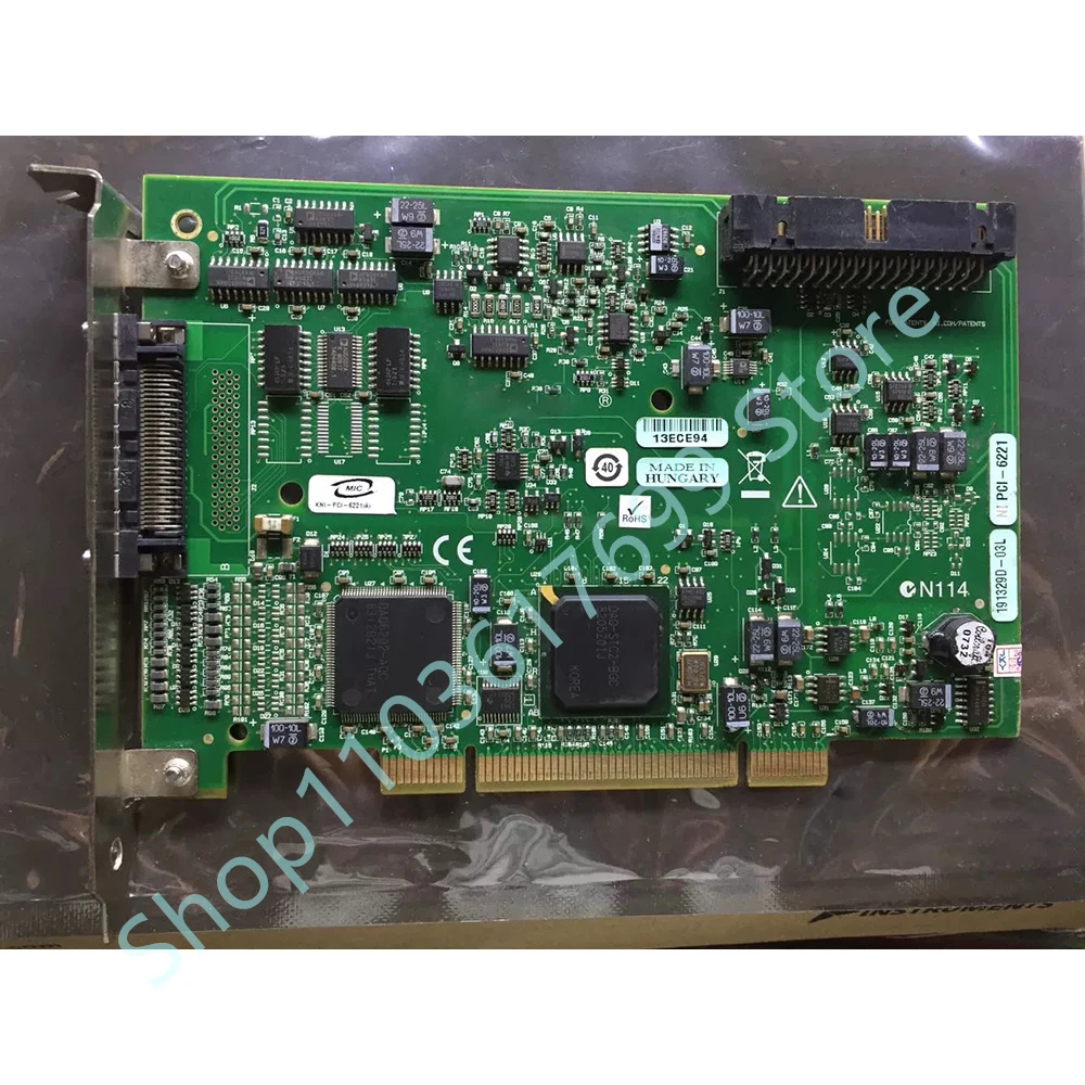 Для сбора данных NI DAQ Card PCI-6221-37 779418-01