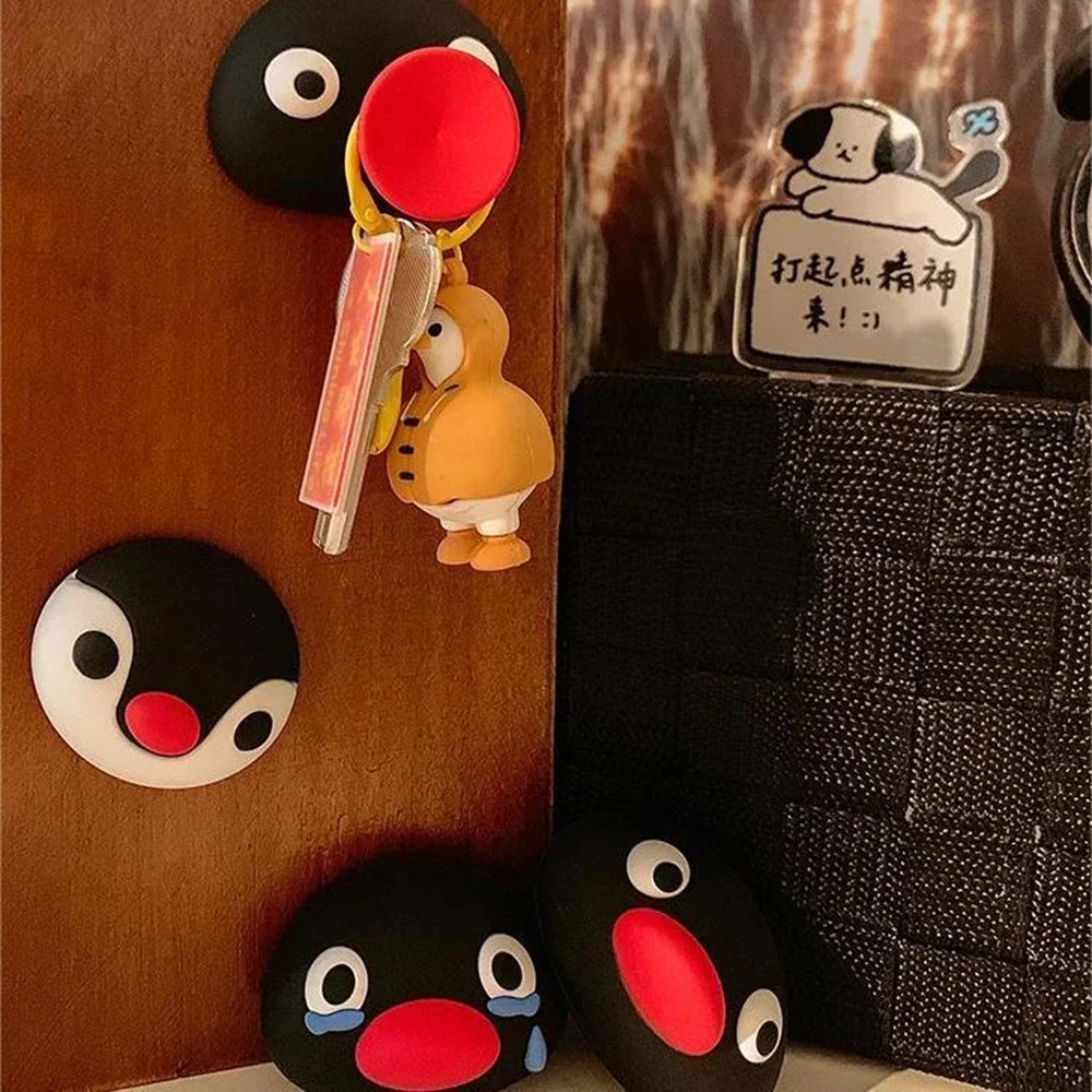 Новый милый крючок для полотенец с пингвином аксессуары домашнего хранения без