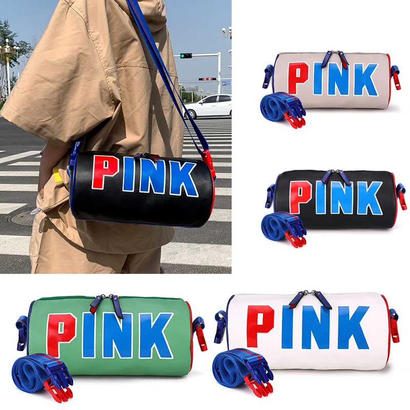 Small Sports Bag for Women Leather Gym Handbag Fitness Crossbody Travel Phone Weekend Mini Fashion Female Shoulder Cross Bag