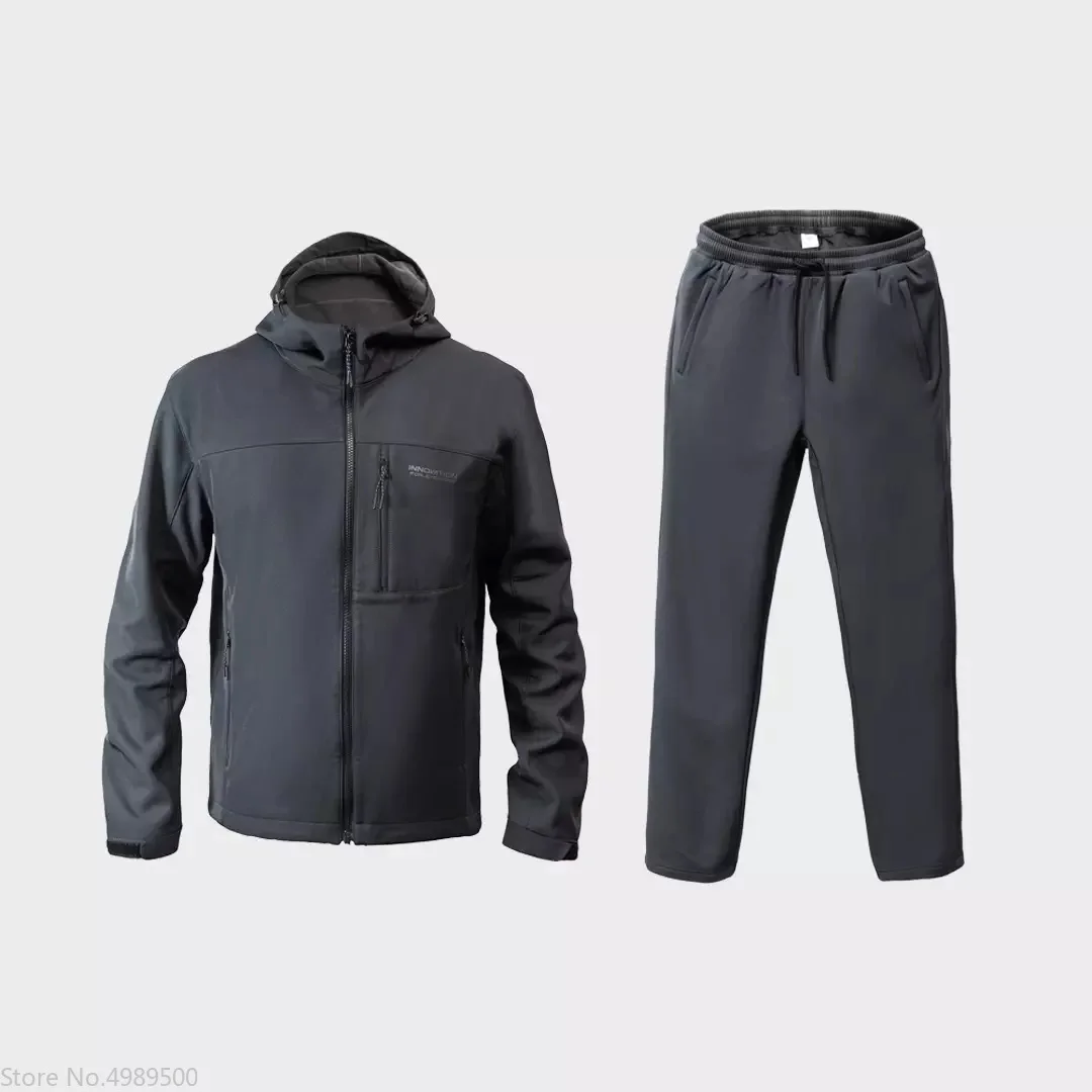 

2021 New Xiaomi Skah anti splash fleece soft shell suit, four-way elastic, level 4 anti splash, reflective printing, YKK zipper